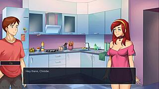 Big tits MILF gets tricked in Plaza Hicks hentai porn game