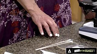 Out of the Family - Busty Stepmom McKenzie Lee Gets Tight Ass Banged