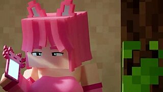 A fun cartoon-style parody of Minecraft with hot anime porn scenes