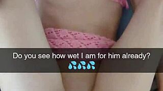 Cheating girlfriend turns submissive slut for big cock lover