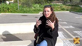 Livia, young French brunette, craves a hard pounding session