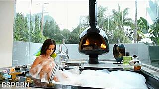 Hey gorgeous, why masturbate alone in the bathroom? Got those big tits wet yet?