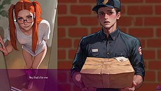 Husband catches wife in steamy affair with delivery man
