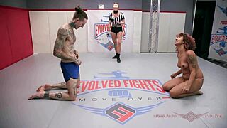 Daisy Ducati and Ruckus Wrestle Dirty