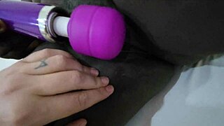 i watch my black wife tryin her new toy then gettin fucked doggy style hard