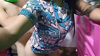 I'm doing this because I love your innocent charm. Stepmom seduces stepson for real hot bedroom sex.