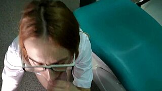 Doctor Sucks Patient’s Cock During Appointment. Can You Believe This Facial Cumshot?