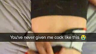 she said, 'take this creampie, cheating slut' while getting anal revenge on snapchat with richelle rose