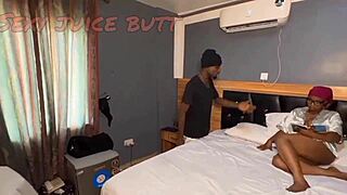 Juicy MILF gets satisfied with good sex and stripping