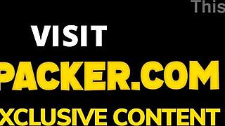 चीटिंग लातीना मिल्फ अमेरिकन नेबर को लूर करने के लिए क्यूम पीती है