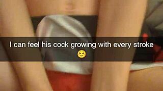 she said, 'take this creampie, cheating slut' while getting anal revenge on snapchat with richelle rose