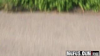 Mofos Public Pickups: Zuzana Ditches Solo Act for Hardcore Outdoor Anal Fuck