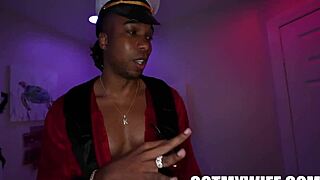 watching egypt enjoy her first big black cock