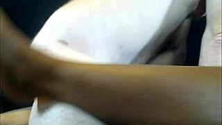 Interracial couple's spicy webcam sessions and rough sex