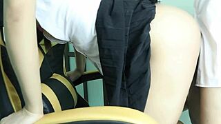 Thai Student Loses Virginity to Senior in Wild Squirting 1on1 Session