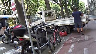 enjoy this slutty milf's wild antics