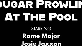 Big cock lover Josie Jaxxon gets blown and pounded