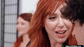 5 कुम हंगरी मिल्फ्स स्पर्मडोनर को घेरकर वाइल्ड एक्शन करती हैं