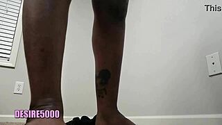 Beautiful wife showing her twerking skills