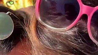 Amateur video with big black cock and girls kissing