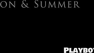 Sexy big ass blonde milf poses in summer day lingerie