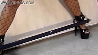 Helpless Girl Squirts With Dildo