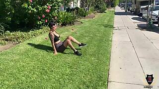 Fit Ava Lee Tries Rome Majors Thick Long Cock