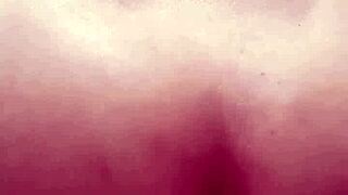 Skinny young girl playing with old man's big dick