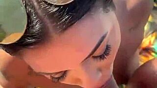 while our husbands drink, my friend and i flash our pierced nipples and vaginas, craving big black cocks for foreplay and milk.