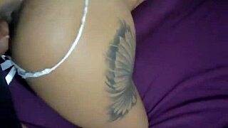 Colombian milf rides rookie's monster cock in hot pov foreplay. Ebony ass and tits bounce hard.