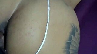 Colombian milf rides rookie's monster cock in hot pov foreplay. Ebony ass and tits bounce hard.