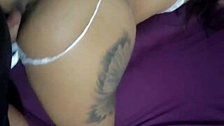 Colombian milf rides rookie's monster cock in hot pov foreplay. Ebony ass and tits bounce hard.