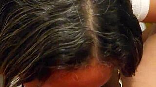 Masturbating in the bathroom with my friend's mom