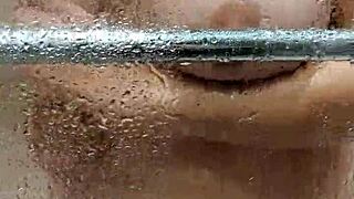 big tits stepsister provocatively flaunting her natural milf curves for you, babe