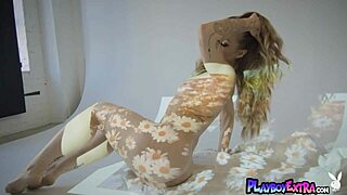 Petite Blonde MILF Nicole Aniston Undresses Sensually