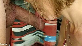 Learning how to give a blowjob from a perverted stepsister