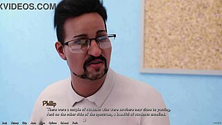 Wow! Busty Brunette Thanks for Pussy Stretching with Big White Cock in Being a Dik 139!