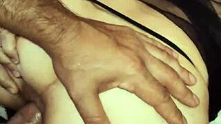 Russian mature couple's intense homemade anal collection