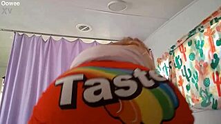 Close up and personal look at a blonde MILF's love for big black cock