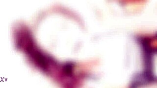 Lyna Cypher's intense anal fisting and double penetration with squirting