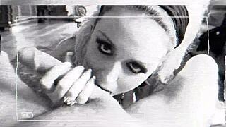 Rebecca Smyth Tag Teamed by Ben Dover and Buddy in Shaved Pussy Deepthroat