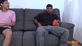 One cougar two Latin rookies ko hard bang karna sikha rahi hai