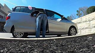 i can't stop flashing my curvy ass in public