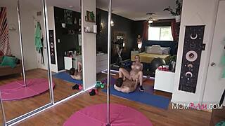 Pole Dancing Turns Into Wild Pounding for Parker Ambrose