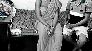 omg, caught my sexy bhabhi alone in the room!