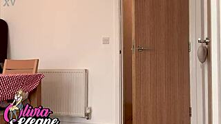 First time cheating caught on camera with a curvy amateur girlfriend