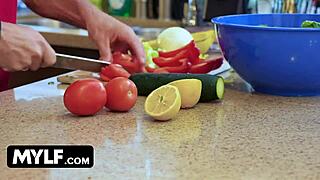 hot milf mckenzie lee bangs husband hard in lockdown