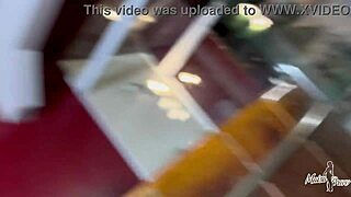 Brazilian milf humiliates small dick with tongue burn.