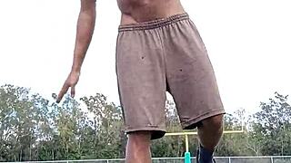 Sexy Roommate In Dorm