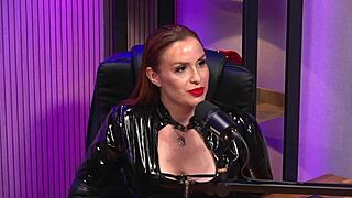 Red-haired MILF dominates in BDSM and shares her experience